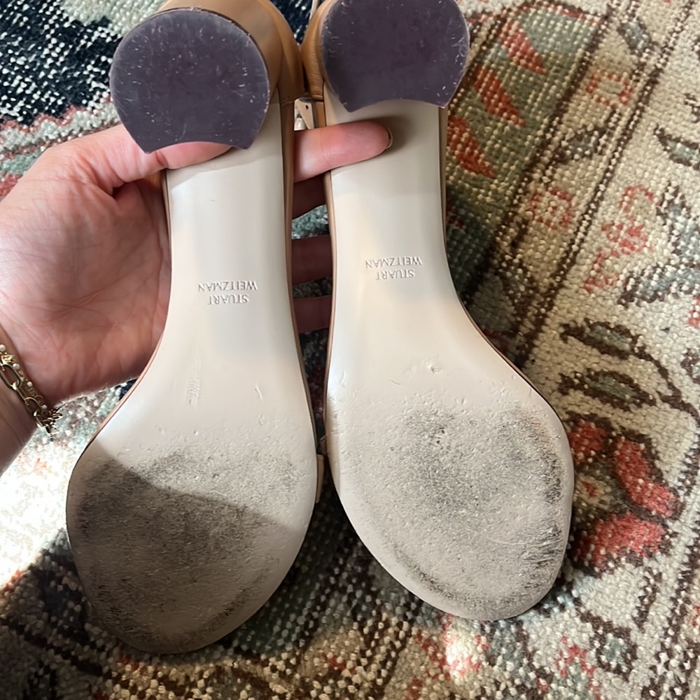 Stuart Weitzman Less Nudist 75mm Sandal - Picture 4 of 4